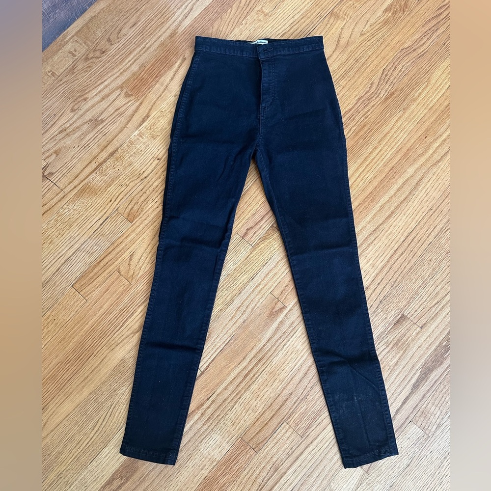American Apparel Black Denim Jeans